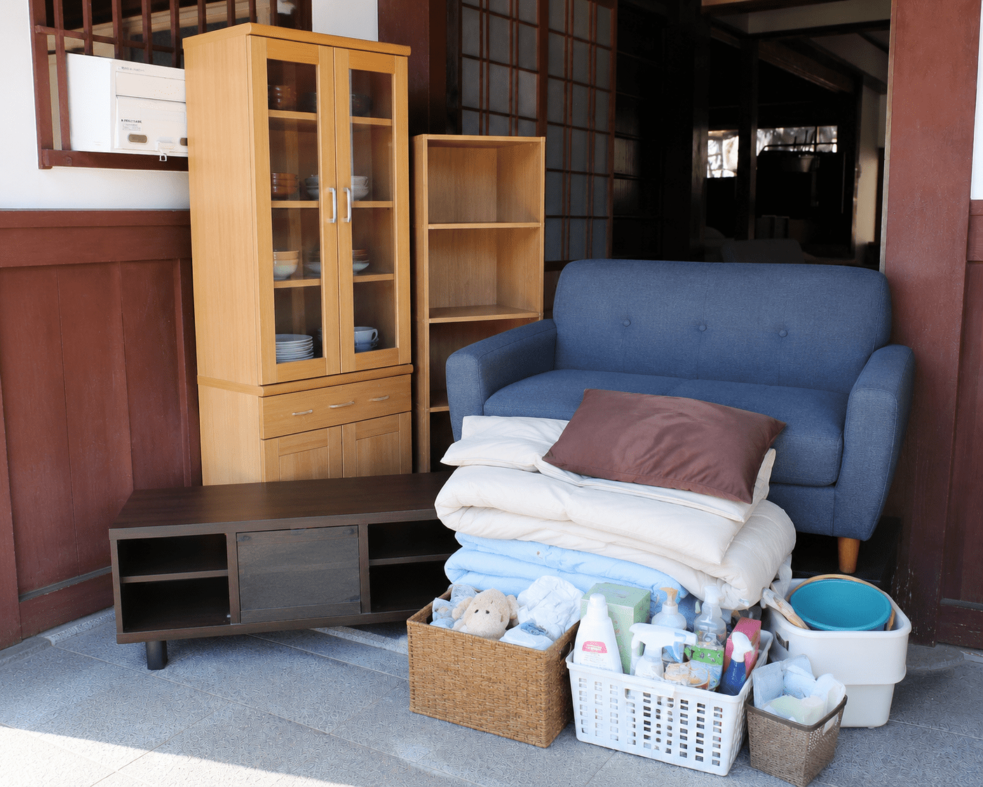 京都府京都市右京区の不用品回収事例