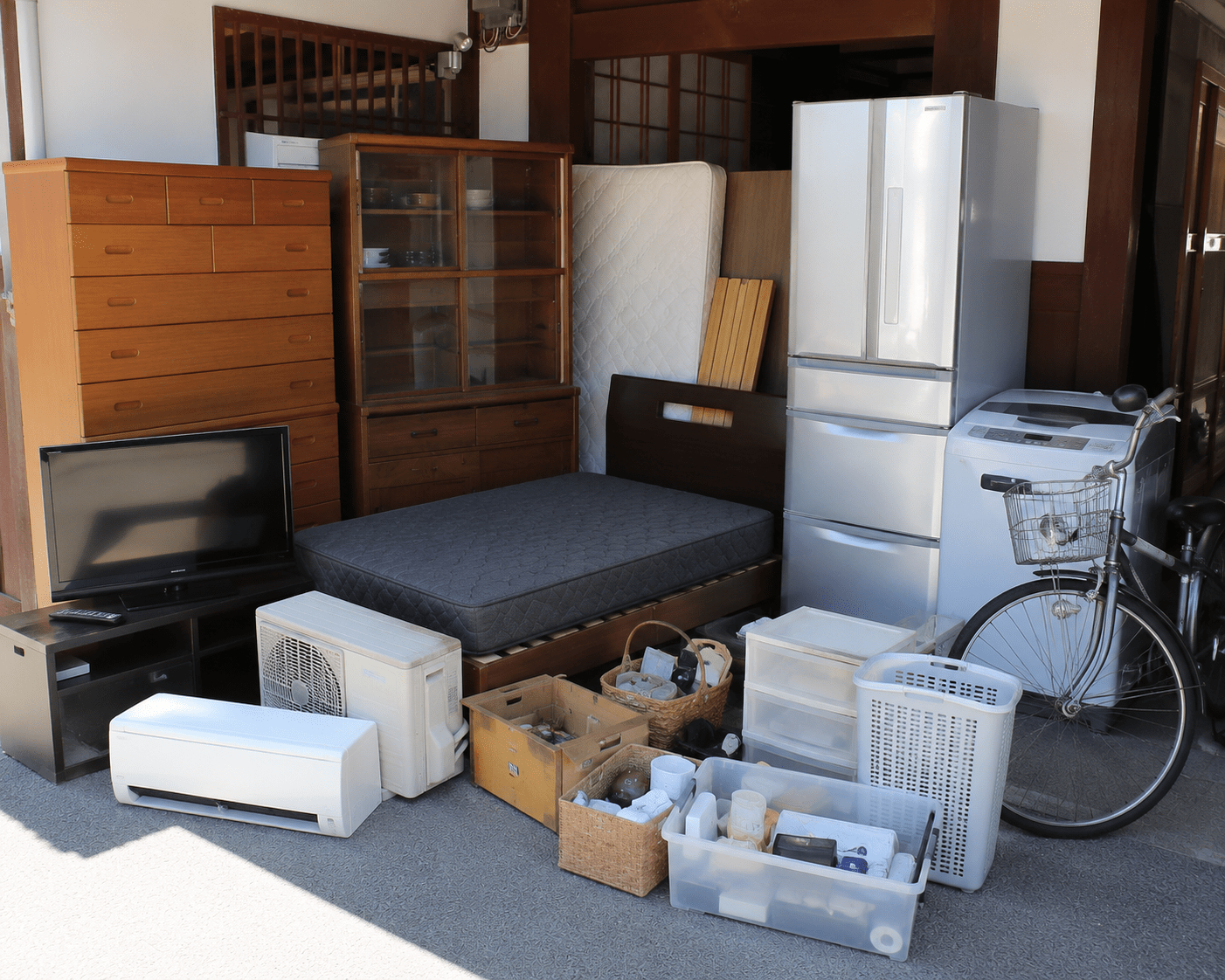 京都府京都市左京区の不用品回収事例