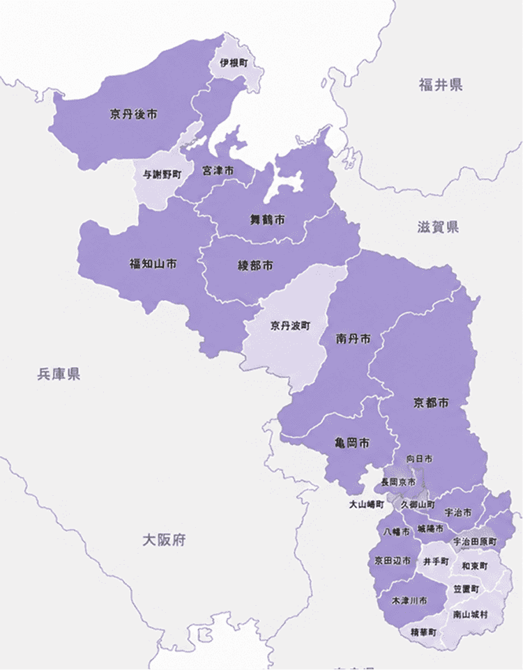 kyoto map